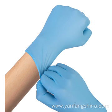 Mechanics Disposable Work Nitrile Gloves